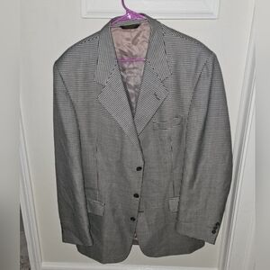 Mens 44L Blazer Suit Jacket